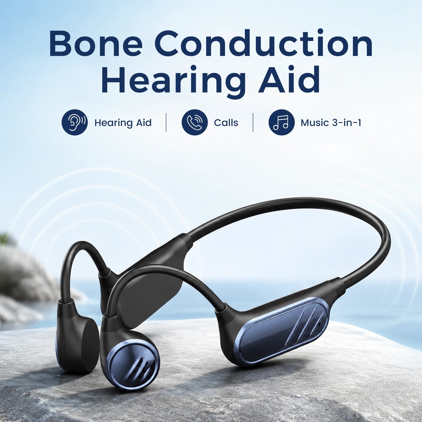 DEOUM Z01 Bone Conduction Hearing Aid